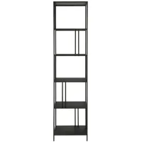 Kage 18" Bookcase in Blackened Bronze by Hudson & Canal