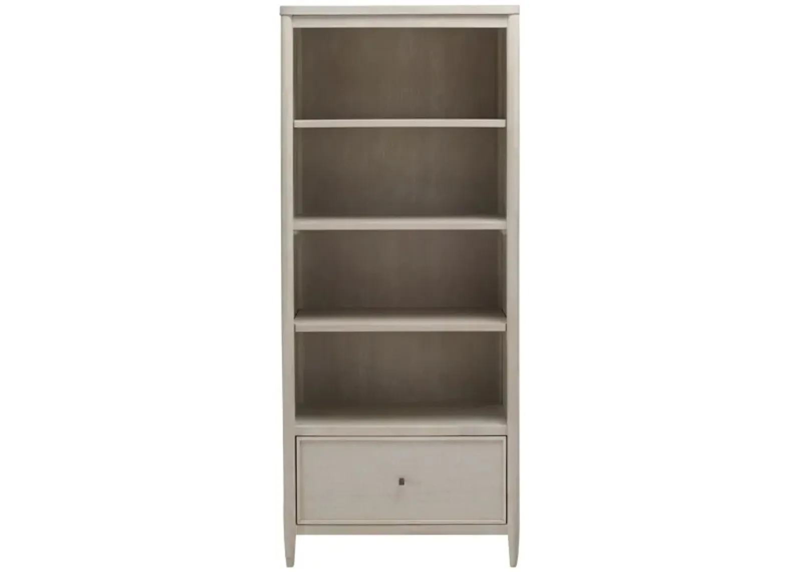 Caspian Bookcase in Ivory by Riverside Furniture