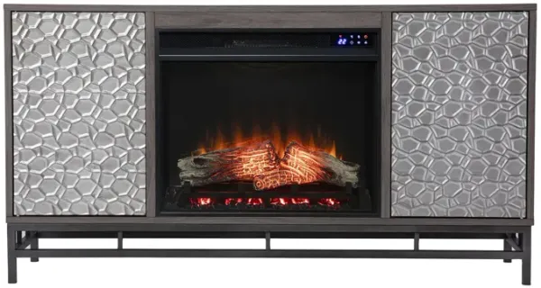 Luciana Touch Screen Fireplace Console