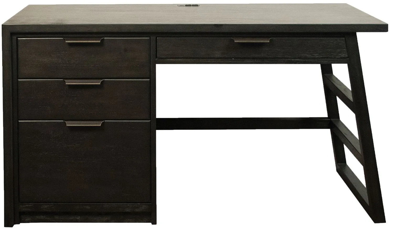 Newell Computer Desk in Ebonized Acacia by Riverside Furniture