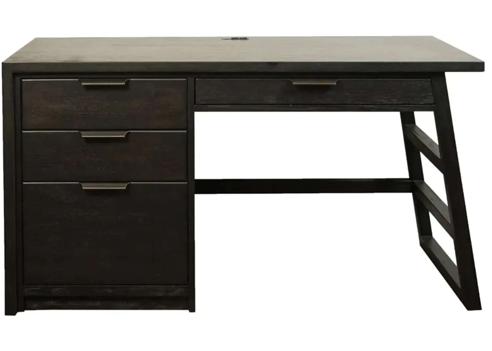 Newell Computer Desk in Ebonized Acacia by Riverside Furniture