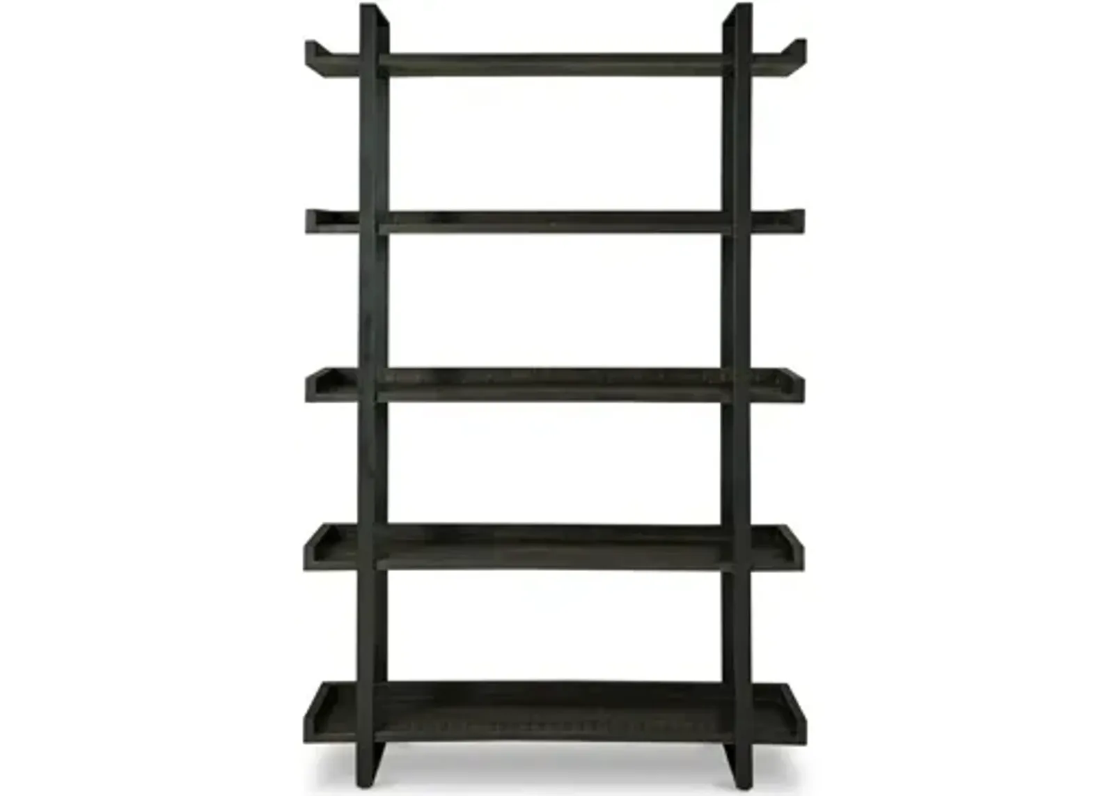 Kevmart Bookcase in Grayish Brown/Black by Ashley Furniture