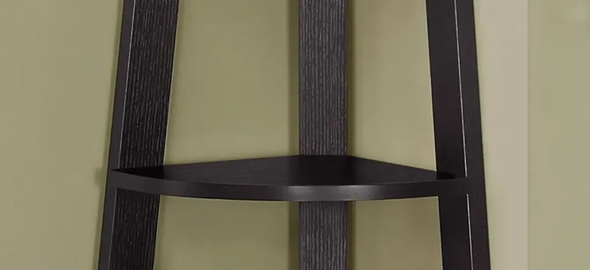 Monarch 72" Corner Bookcase