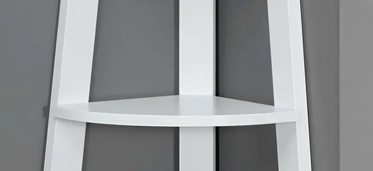 Monarch 72" Corner Bookcase