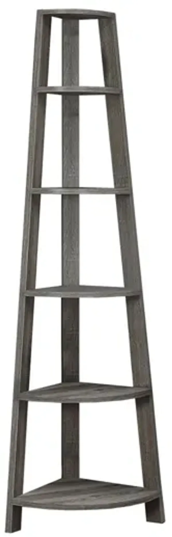 Monarch 72" Corner Bookcase