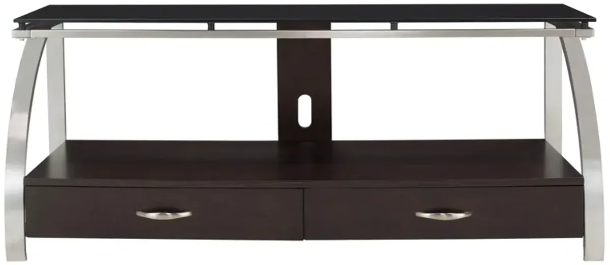 Sloane 60" Tv Console in Espresso by Homelegance