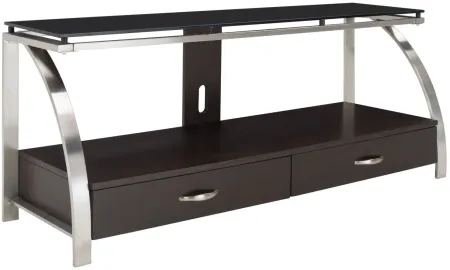 Sloane 60" TV Console in Espresso by Homelegance