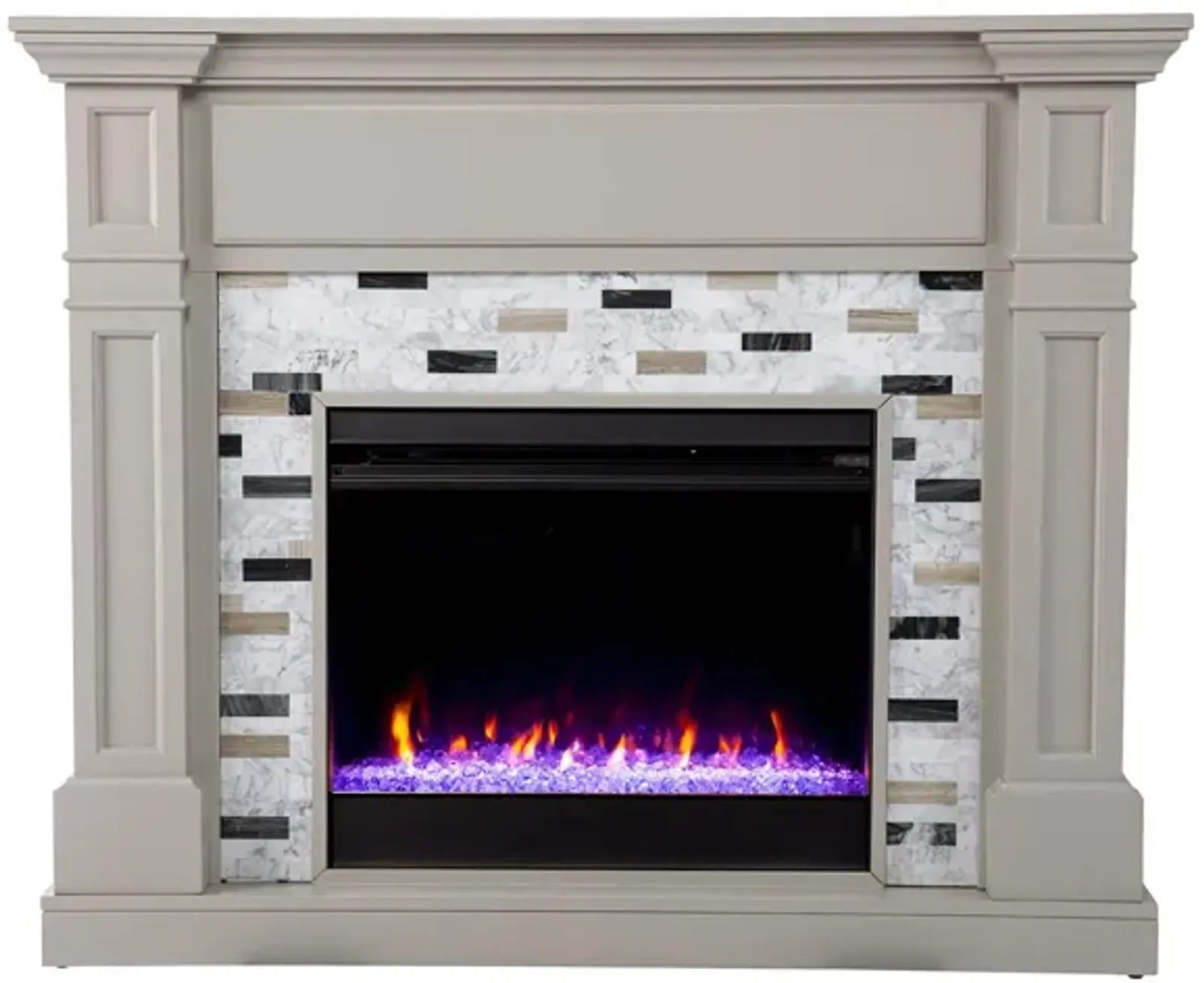 Chester Color Changing Fireplace