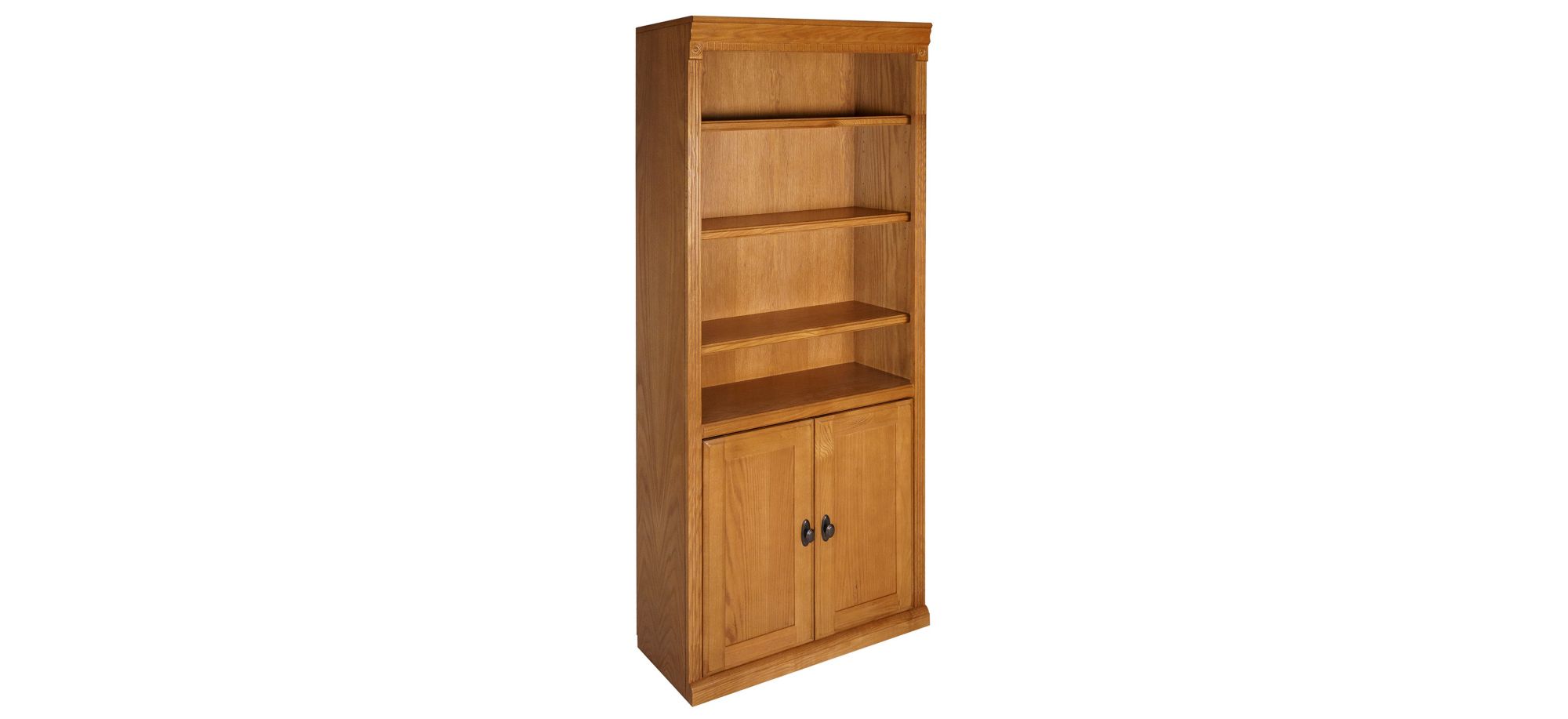 Huntington Oxford Wood Bookcase With Doors