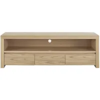 Bryant Media Stand in Oak by EuroStyle