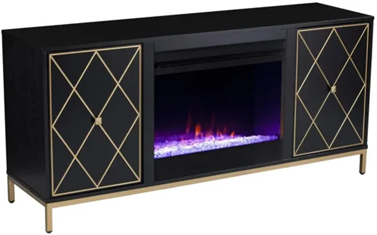 Nelson Color Changing Fireplace Console