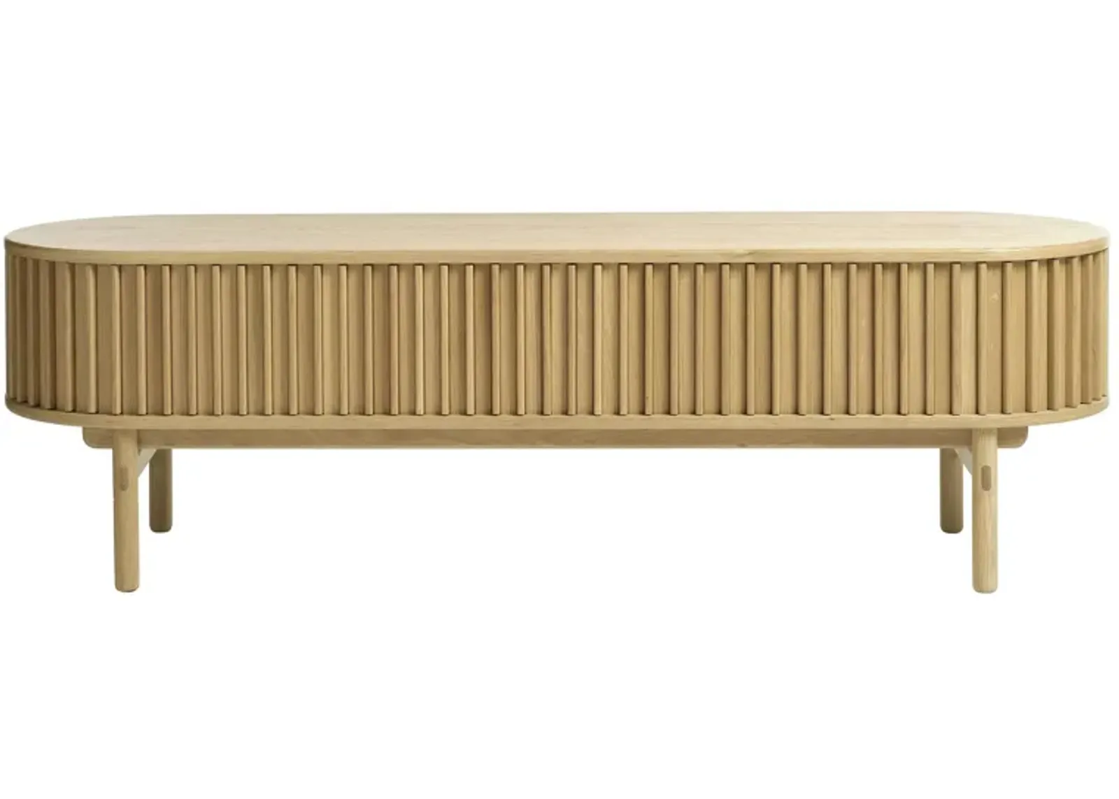 Carolina TV Console in Natural by Unique Furniture