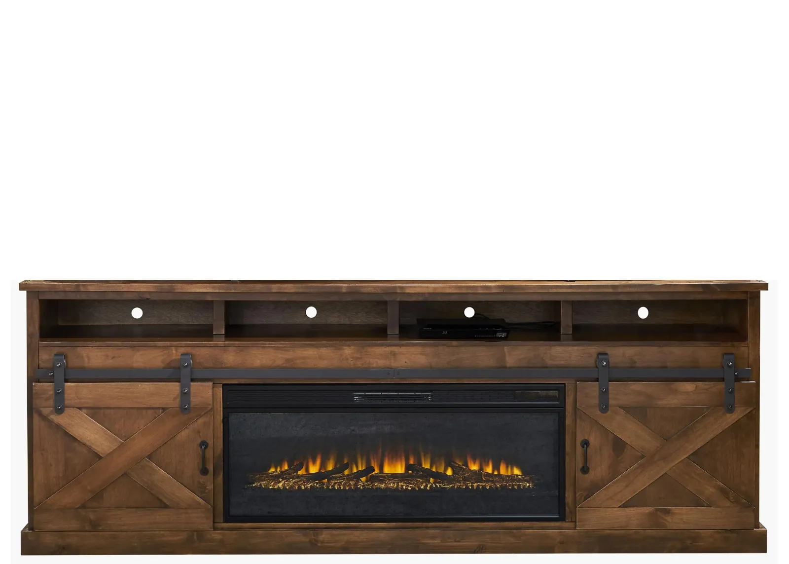 Farmhouse 94" Fireplace Console