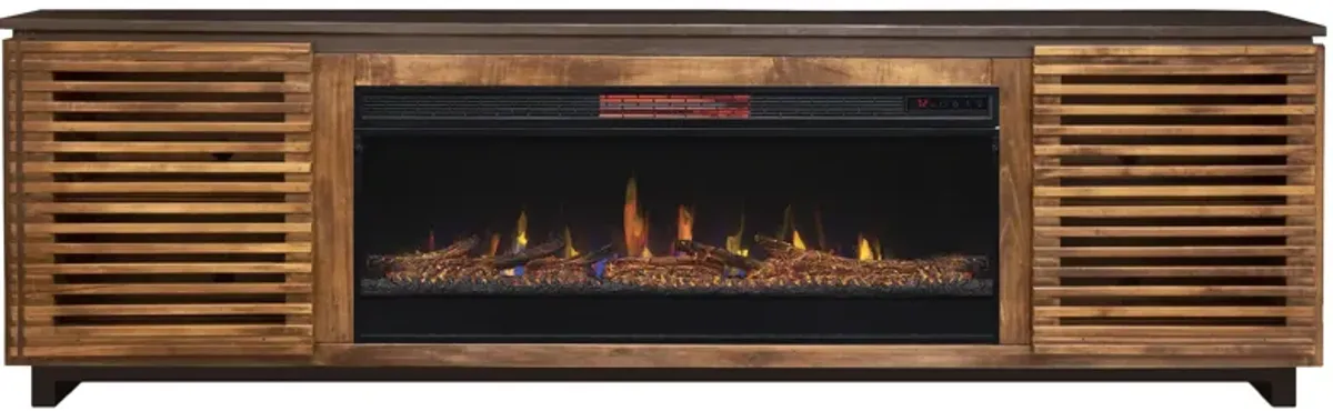 Reah 86" Fireplace Console