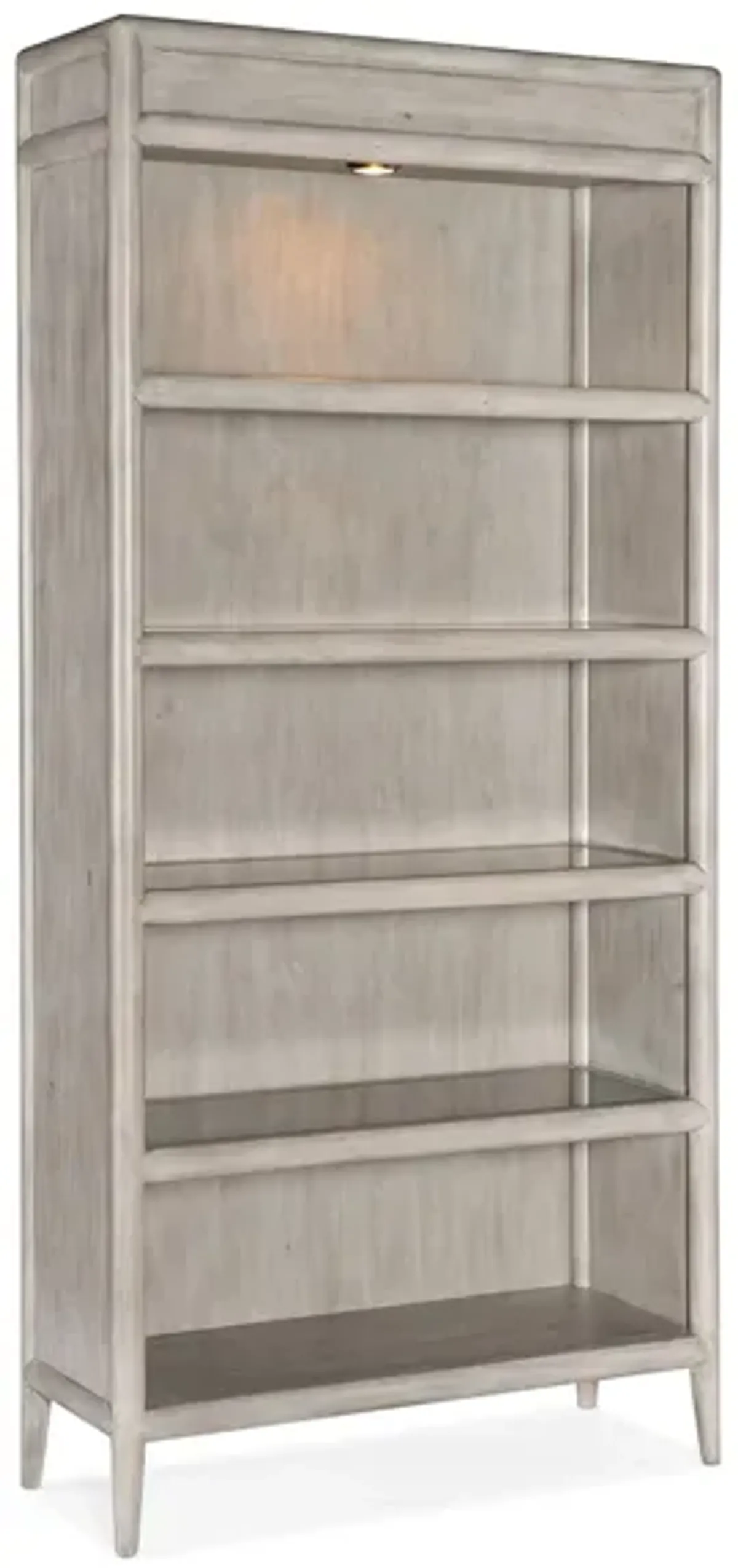 Burnham Bookcase in Grey Mink by Hooker Furniture