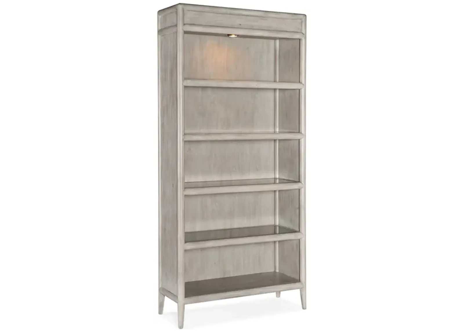 Burnham Bookcase in Grey Mink by Hooker Furniture