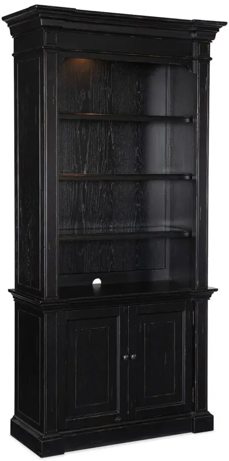 Bristowe Bookcase in Tuxedo by Hooker Furniture