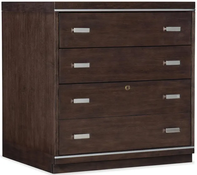 House Blend Lateral File Cabinet in Dark Roast by Hooker Furniture