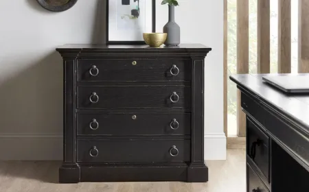 Bristowe Lateral File Cabinet in Tuxedo by Hooker Furniture