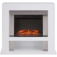 Mildenhall Fireplace in White by SEI Furniture