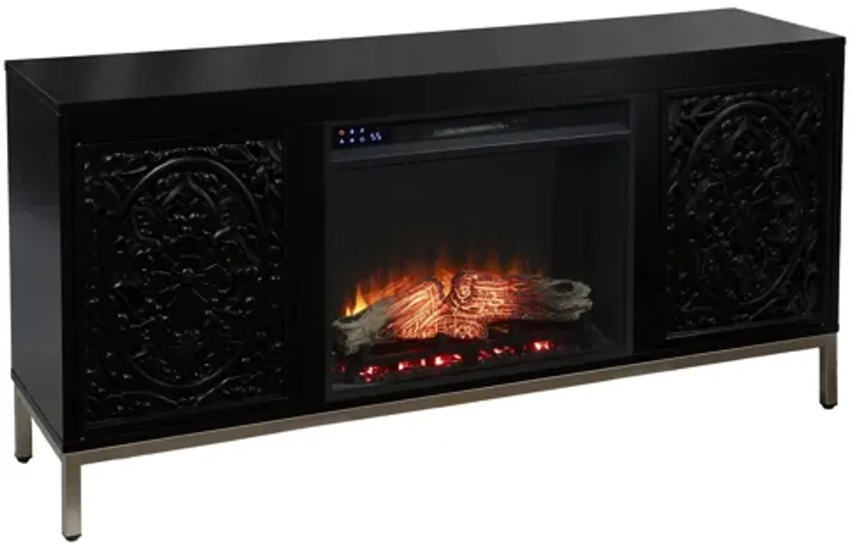 Presley Touch Screen Fireplace Console
