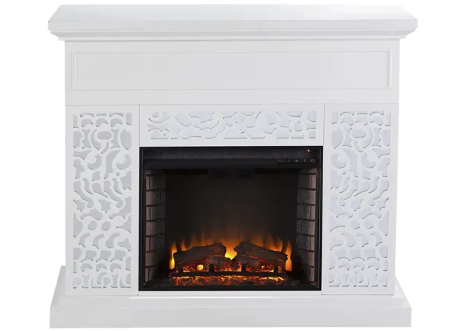 Philip Fireplace in White by SEI Furniture