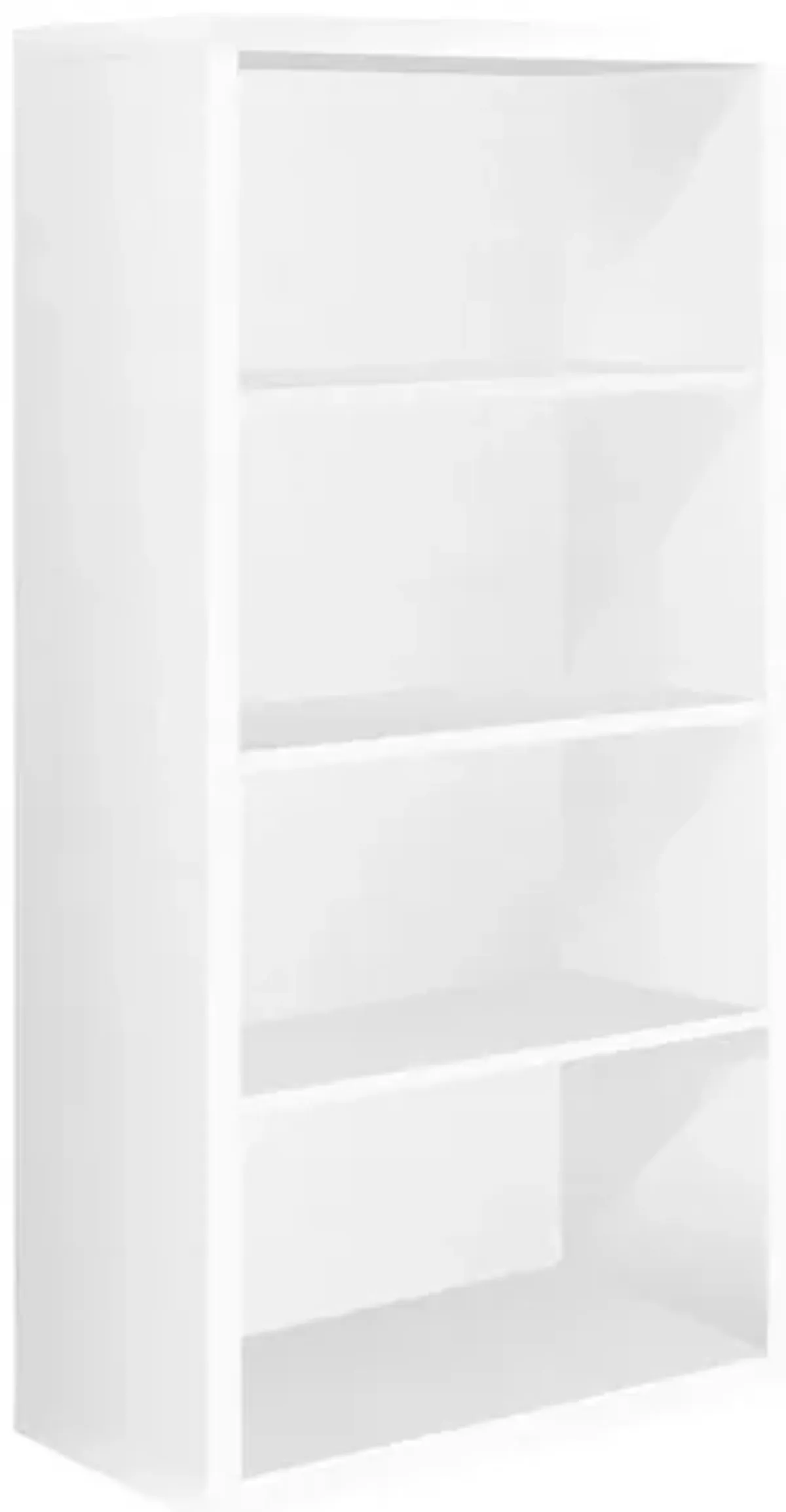 Monarch 48" Bookcase in White by Monarch Specialties