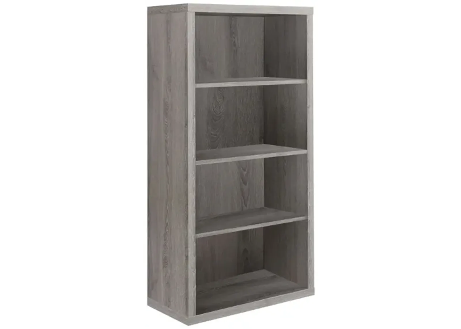 Monarch 48" Bookcase in Dark Taupe by Monarch Specialties