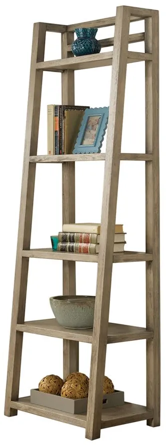 Newell Bookshelf in Sun-Drenched Acacia by Riverside Furniture