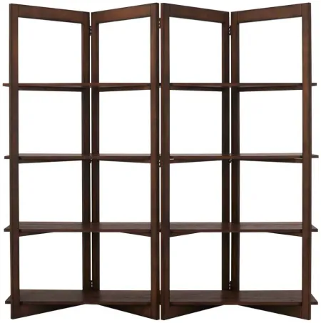 Houghton Open Bookcase in Weathered Chestnut by Liberty Furniture