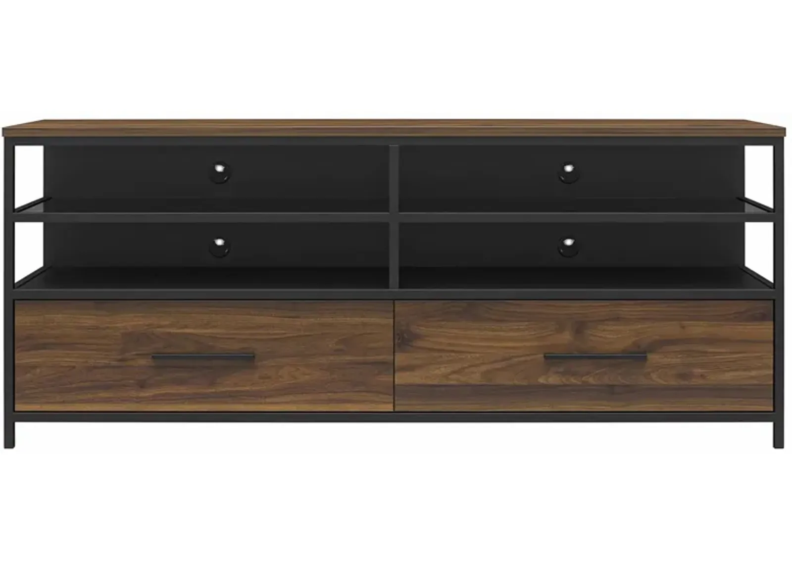 Structure TV Console in Columbia Walnut by DOREL HOME FURNISHINGS