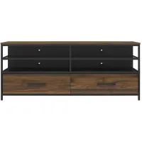 Structure TV Console in Columbia Walnut by DOREL HOME FURNISHINGS