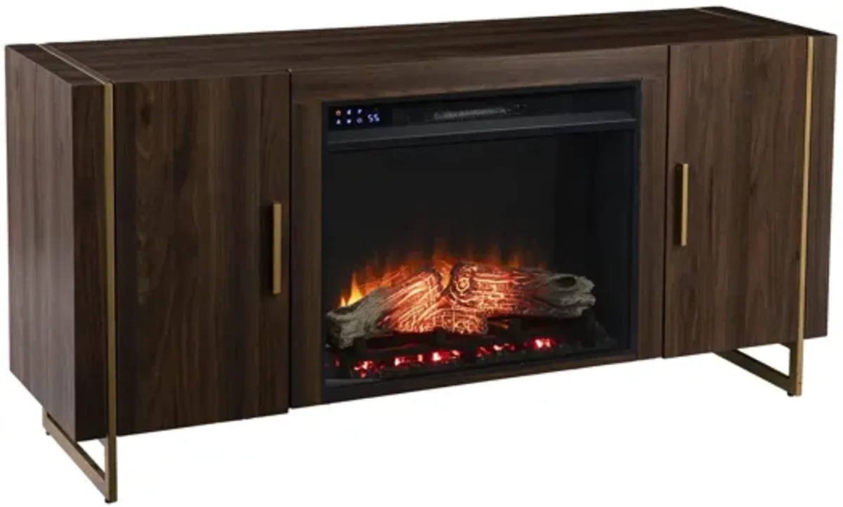 Everly Touch Screen Fireplace Console