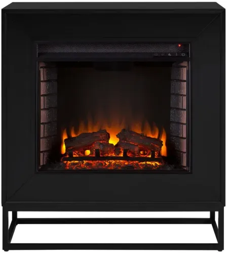 Kirkham Fireplace in Black by SEI Furniture