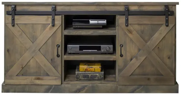 Farmhouse 56" Corner TV Console