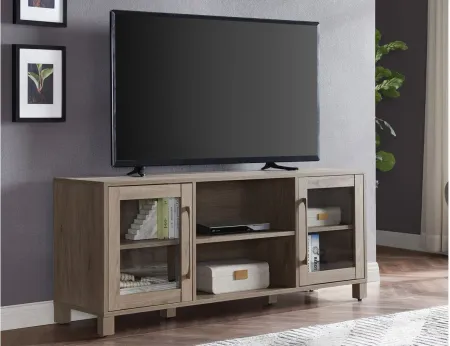 Ursula TV Stand in Gray Wash by Hudson & Canal