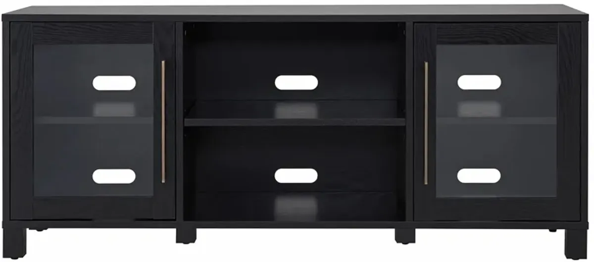 Ursula TV Stand in Black Grain by Hudson & Canal