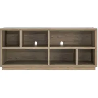 Holland TV Stand in Antiqued Gray Oak by Hudson & Canal