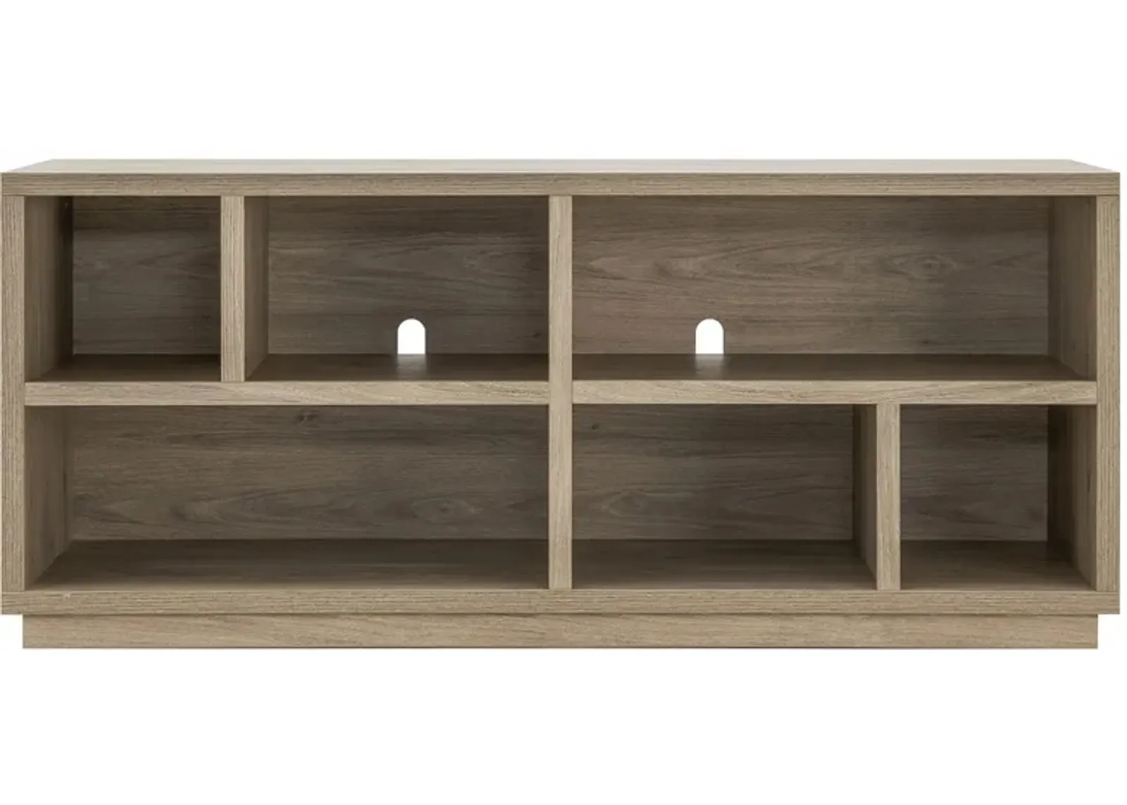 Holland TV Stand in Antiqued Gray Oak by Hudson & Canal