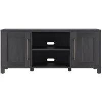 Miller TV Stand in Charcoal Gray by Hudson & Canal