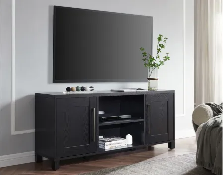 Miller TV Stand in Black Grain by Hudson & Canal