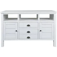 Artisan's Craft 50" TV Console in Weathered White by Jofran