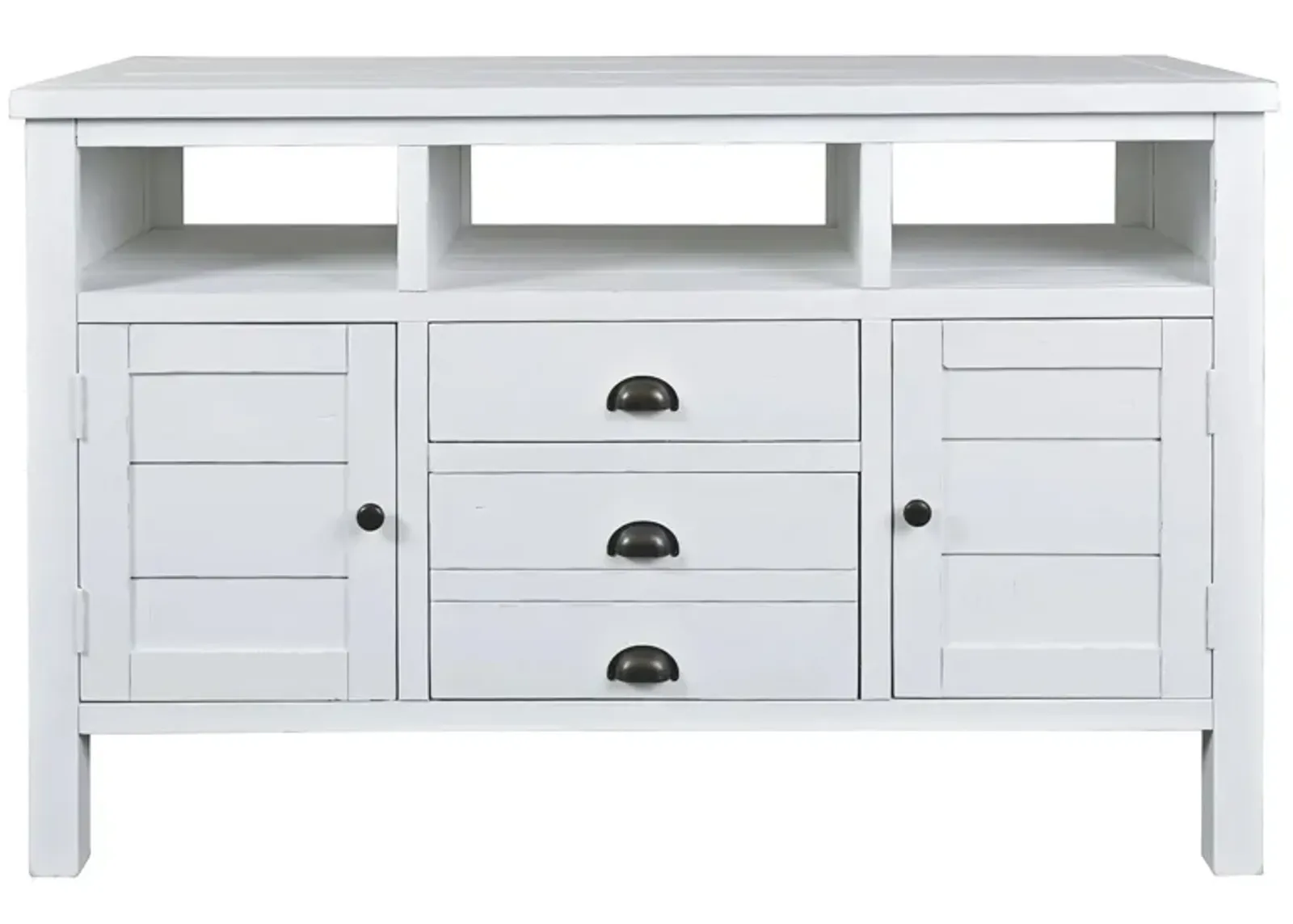 Artisan's Craft 50" TV Console in Weathered White by Jofran