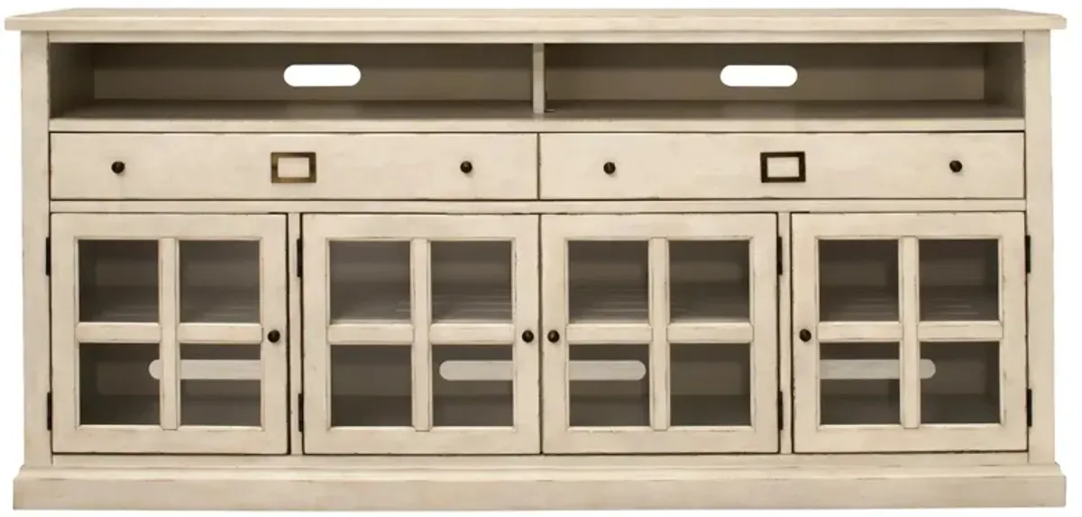 Norwood 68" Console in Country White by Riverside Furniture