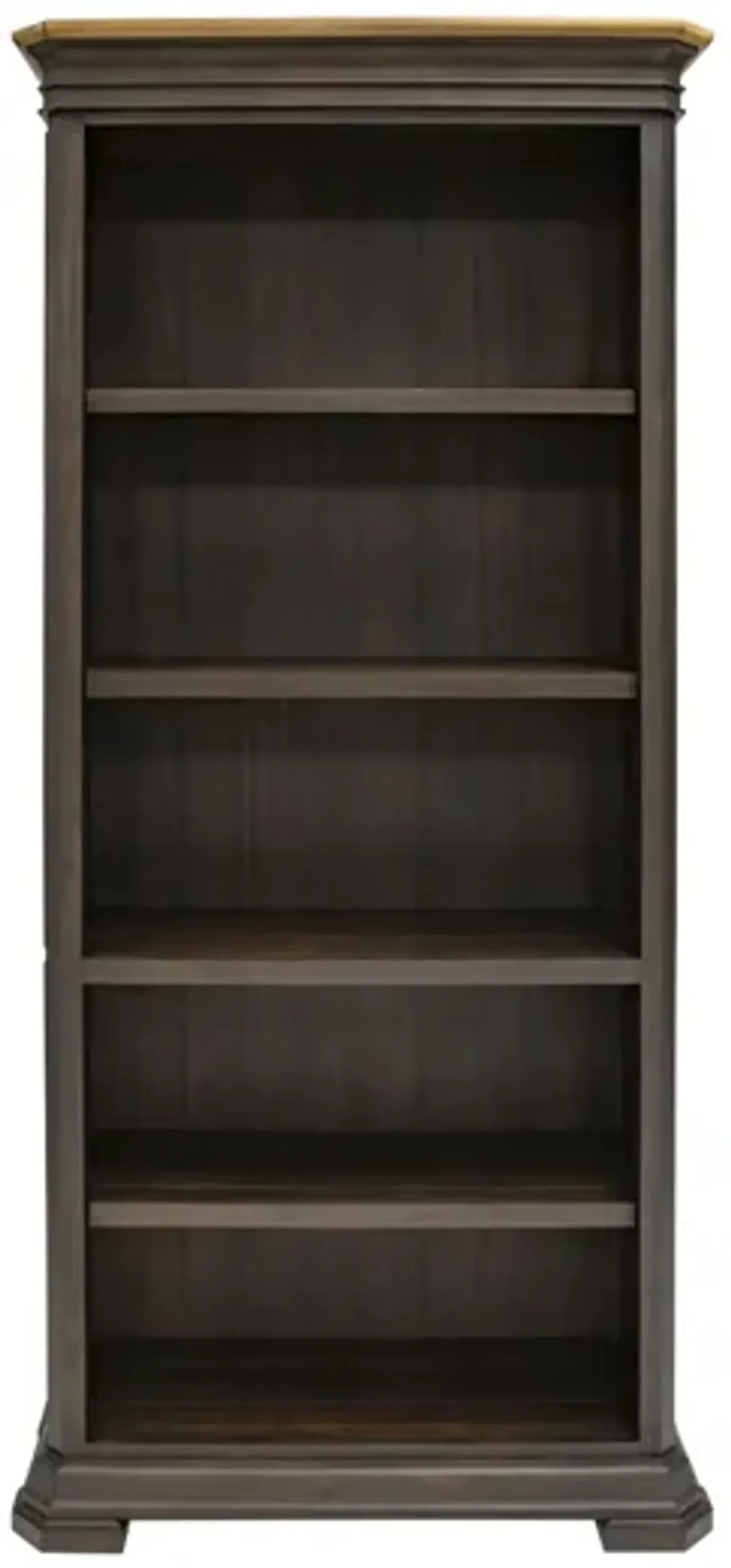 Sonoma Executive Open Bookcase in Dark Roast Finish by Martin Furniture