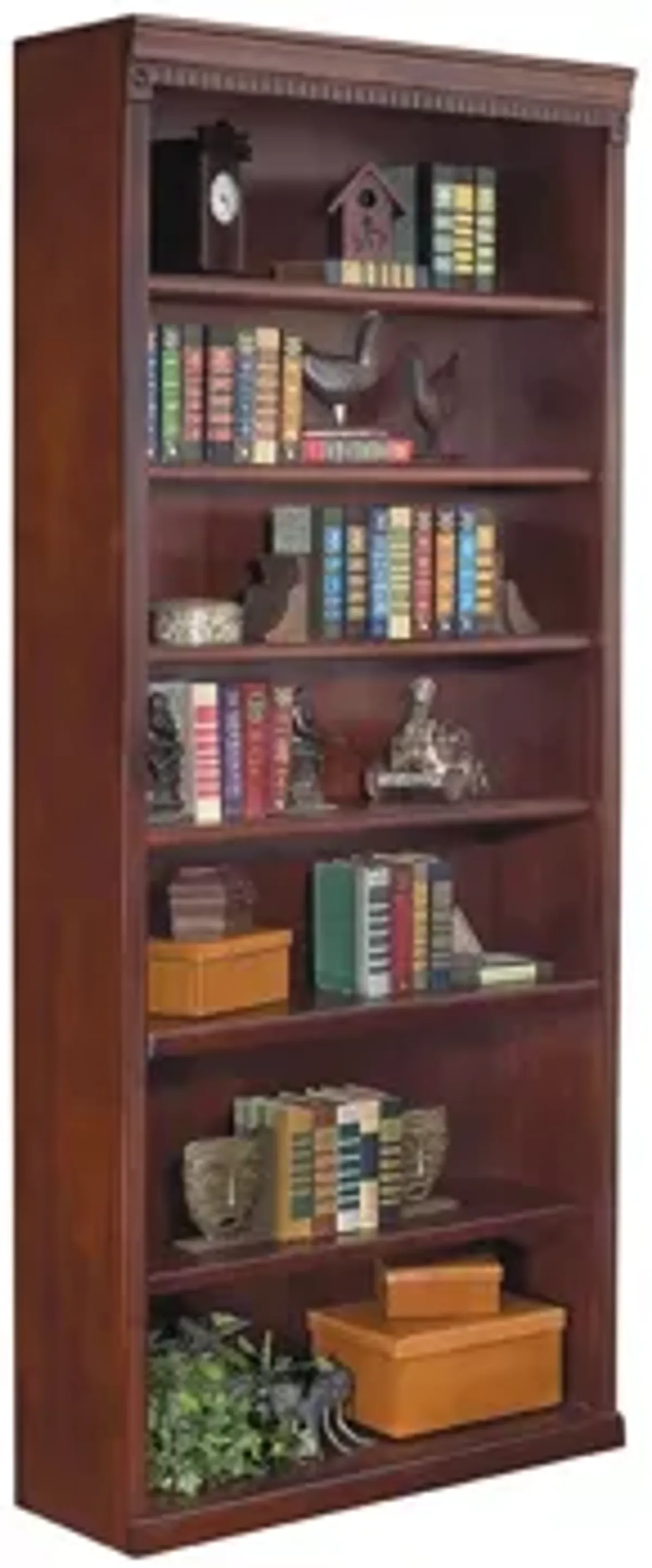 Huntington Oxford 84" Wood Bookcase