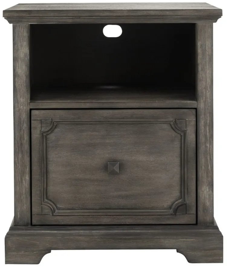 Olivia Lateral File Cabinet in Pine by Homelegance