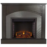 Buxton Fireplace in Brown by SEI Furniture