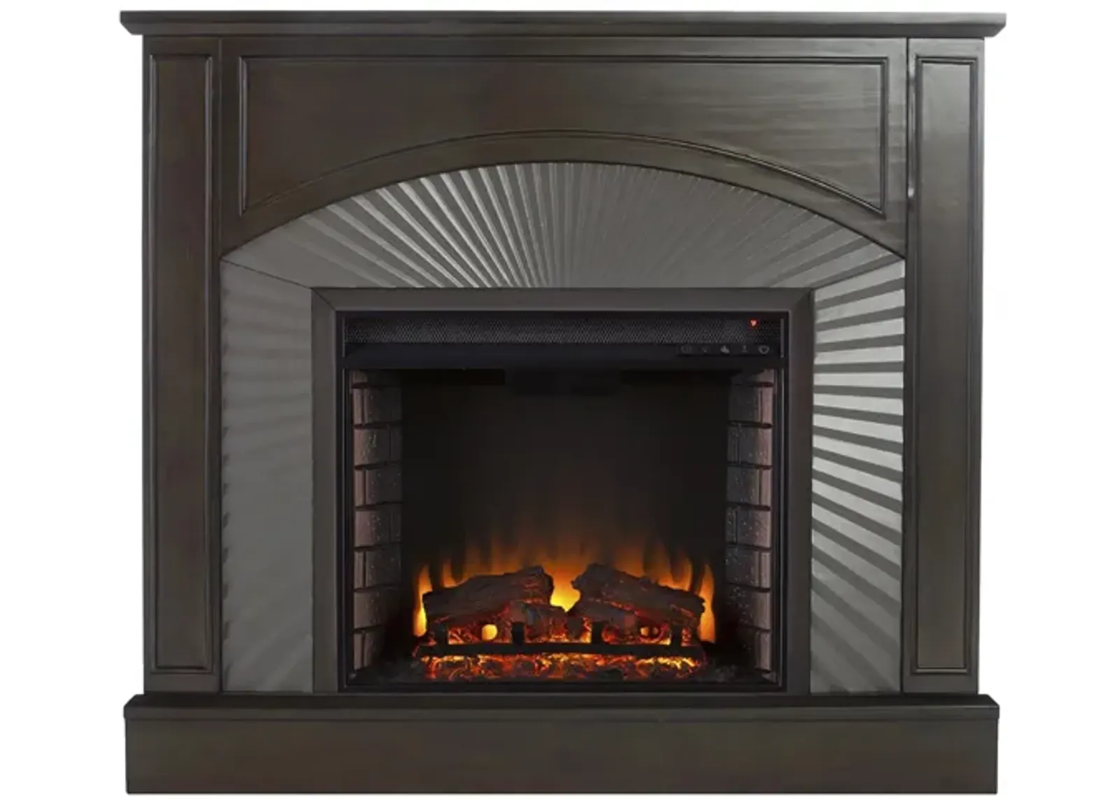 Buxton Fireplace in Brown by SEI Furniture