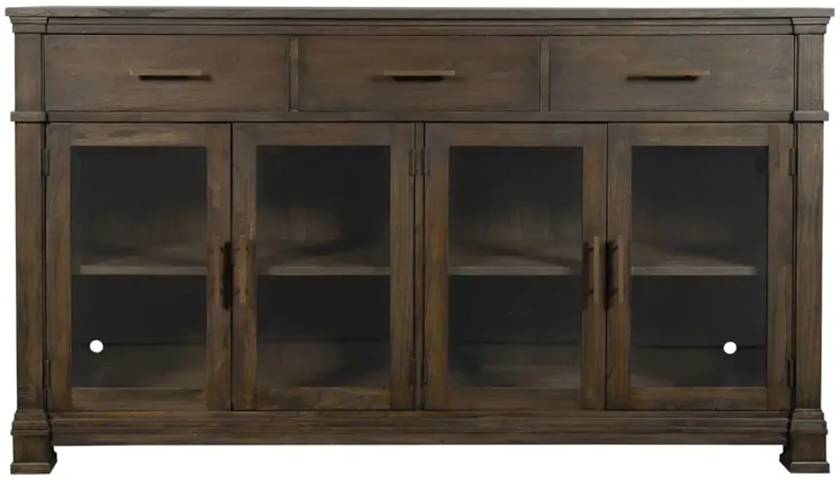 Lin Wood Entertainment Console in LINWOOD by Hekman Furniture Company